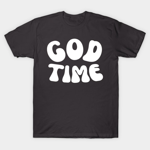 God Time T-Shirt by TeeJaiStudio